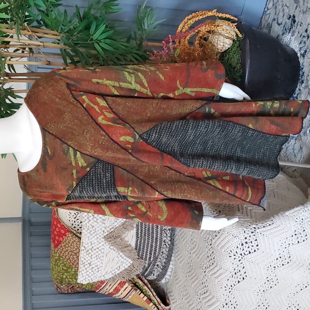 Multiples Multicolor Sweater Tunic. Size 2x. - image 3